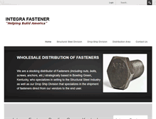 Tablet Screenshot of integrafastener.com